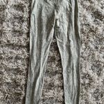 Gymshark Soft Light Green/White Mid Rise-High Waisted Leggings Photo 3