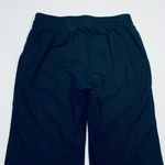 Old Navy  Black Linen Blend Wide Leg Lounge Pant XS Photo 6