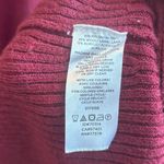 Ann Taylor Ann‎ Taylor Burgundy Ribbed Sweater Dress Size XS Photo 5