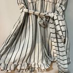 Billabong Stripes White and Black Romper Sz L Photo 3