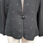 Karen Miller Vintage  Black Blazer Size 16 Photo 3