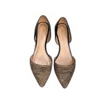 Madewell The Marisa D'Orsay Black & Cream Dotted Calf Hair Mule Flats Size 9.5 Photo 4