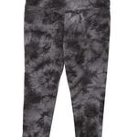 Rachel Zoe Women's Gray Black Tie Dye Pull On Athletic Leggings Pants -- Size M Photo 0