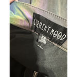 Dolls Kill CURRENT MOOD NIGHT SAVAGE SIGNALZ REFLECTIVE SKATER SKIRT NWOT SZ XS Photo 4