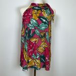 Maeve New!  | Anthropologie Sleeveless Floral Top Tie Neck Women’s Size Large Photo 4