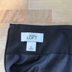 Loft Ann Taylor  Black Career Pencil Skirt w/Pockets, 8 Photo 5