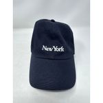 AQUA Brand New  Women's Size One Size Navy Blue New York Baseball Hat Cap Photo 2