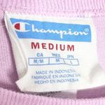 Champion Barbie Pink  Logo Classic Casual T-Shirt Women’s Tee Size Medium Photo 3