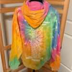 Paul McCartney Freshen Up Tour Tie Dye Hoodie Orange Size M Photo 1