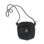 Converse  Black Mesh Mini  Zip Crossbody Bag Photo 4