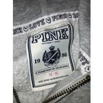 Victoria's Secret Vintage Y2K  PINK Grey Silver Bling Rhinestone Zip Up Hoodie M Photo 5