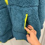 Free People Movement Fall to Rise Fluffy Quarterzip Pullover Margarita Blue Photo 7