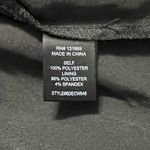 Black square neck puff sleeve baby doll organza dress size XL Photo 7