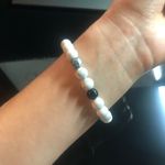 Anthropologie Marble Bead Bracelet With Elephant Charm Photo 2