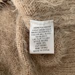 She & Sky V-Neck Fuzzy Knit Sweater Top Photo 10