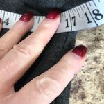 T Tahari  Gray Short Sleeve Dress Size Small Photo 3