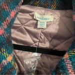 Sundance  Catalog Multicolor “Tea & Toast Plaid Coat” Size PXXS Photo 1