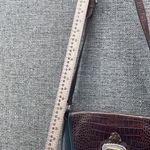 Brighton  Bucket Bag Medium Blag‎ and Brown Crocodile Photo 4