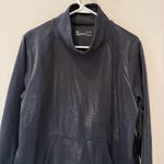 Under Armour Metallic Mirage Black Mockneck Sweatshirt Size Women’s Large Photo 2