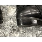 Ralph Lauren MESA Black Leather Riding Gold Buckle Tall Equestrian Size 9 Photo 3