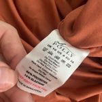 Oh Polly SZ 6 Don't Desert Me Collar Strap Ruched Mini Dress in Rust Photo 5