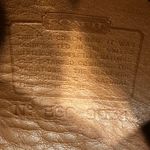 Coach Vintage  British tan swing bag crossbody purse leather 1996 Photo 3