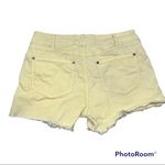Free People Yellow Corduroy Cutoff Shorts 27 Photo 3
