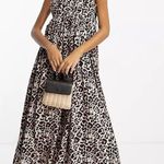 ASOS NWT DESIGN cotton pleat bust midi babydoll sundress in animal print Size 8 Photo 0