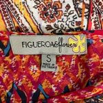 Figueroa &‎ Flower Sheer Popover Tunic Multi Print Boho Hippie Granola Photo 6