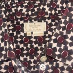 Kate Spade  Peplum Top Medium Sleeveless Rambling Roses Floral Tile Tank Photo 1