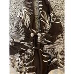 Tommy Bahama  Womens Size 8 Brown Floral Print Swimsuit Halter‎ One Piece Ruched Photo 1