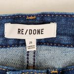 RE/DONE  Originals 70s Pocket Wide Leg Jeans Size 25 Blue Photo 2