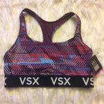 Victoria's Secret Victoria Secret Purple Multicolored Sports Bra Photo 0