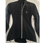 Pearl Izumi  Select Cycling Jacket Black White Light Fleece Full Zip Women Size M Photo 1