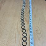 VTG Women’s Chain Belt silver tone Western Cowgirl Cowboy M/L Adjustable Photo 3