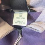 The North Face  Women's 1/4 Zip Up Fleece‎ Pullover Purple Size Medium Photo 3
