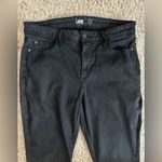 Lee  Women's Size 12 Black Regular Fit Bootcut Mid Rise Dark Stretch Denim Jeans Photo 1