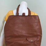 J.Crew  all day roasted chestnut leather tote Photo 0