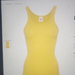 RE/DONE  Fine Ribbed Tank Top Pear Size M Photo 1