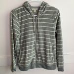 Toad & Co  Gray & White Striped Cashmoore Jacket Photo 2