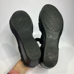 Venus Venüs black leather wedge sandals size 41 Photo 7