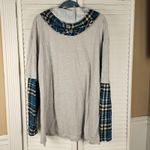 Disney Parks Womens‎ Gray Mixed Media Haunted Mansion Hoodie XXL Photo 1