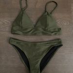 Cupshe Olive Bikini Set Photo 0