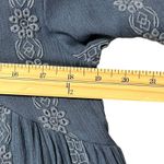 Free People Womens Boho Lace Eyelet Tunic Top Dress XS Coachella Fairy Western Photo 8