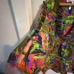 Nanette Lepore swim cover up. Size large. Fun jungle print with beading ⦠Photo 8