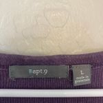 Apt. 9 Womens Size Large Shirt Butterfly Dark Fairy Grunge Whimsigoth Y2K Purple Bling Photo 3