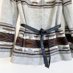 Paige Haylynn Mojave Wool Blend Tie Waist Brown S Photo 2