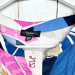 Cocomo Petite Shirt Women Size PXL Abstract Button V Photo 1