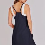 Navy Mini Athletic Dress Blue Photo 1