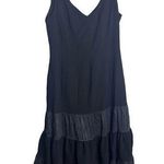 Teri Jon by Rickie Freeman Black Formal Dress Women Size 10 A Line Puff Bottom Photo 0